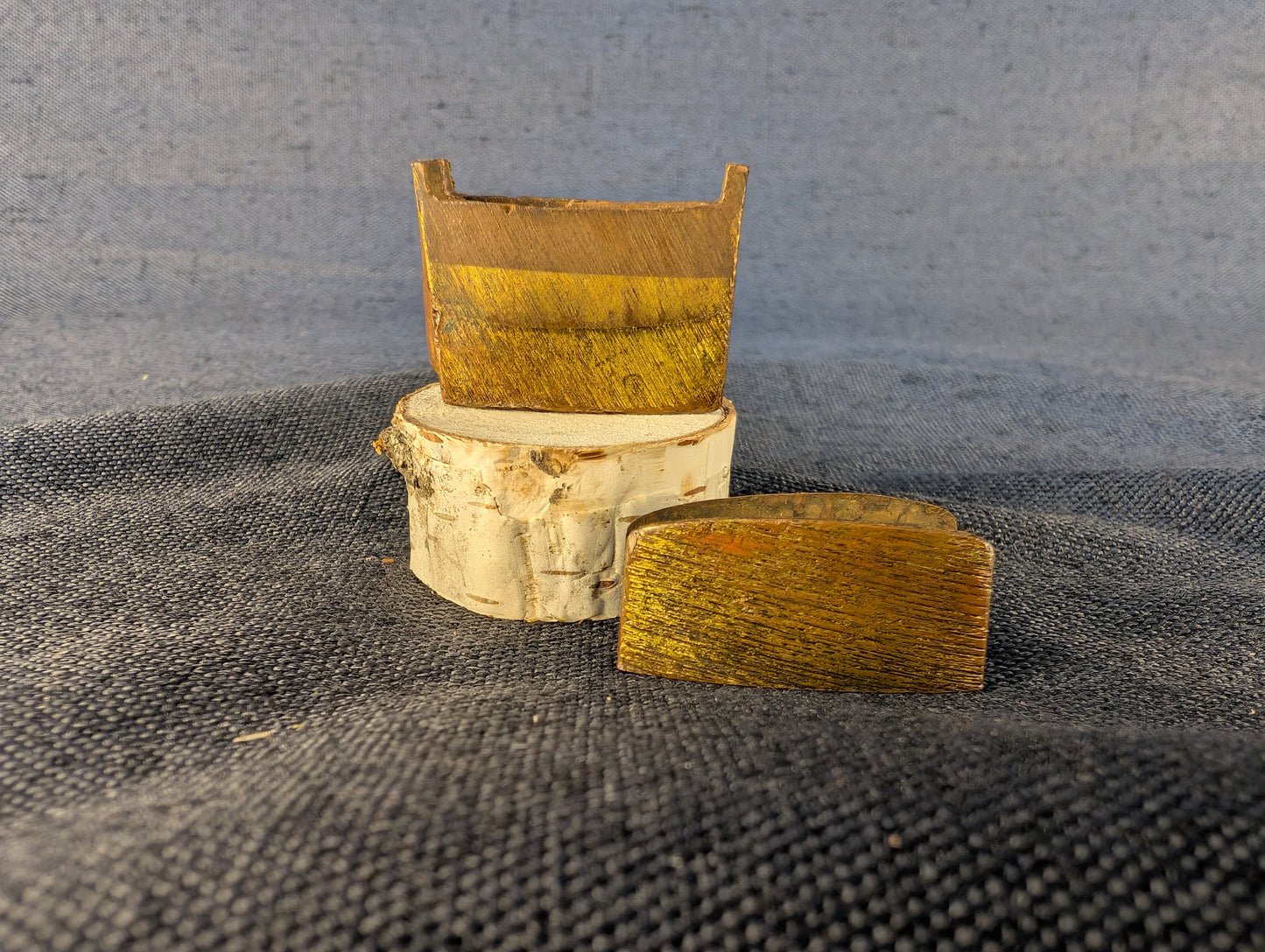 Antique Copper Two-Piece Habaki – HA-015