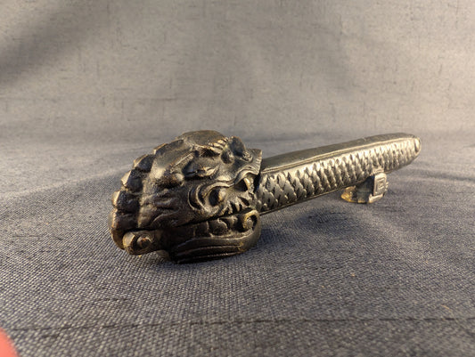 Copper Yatate Writing Set with Dragon Motif - ETC-031