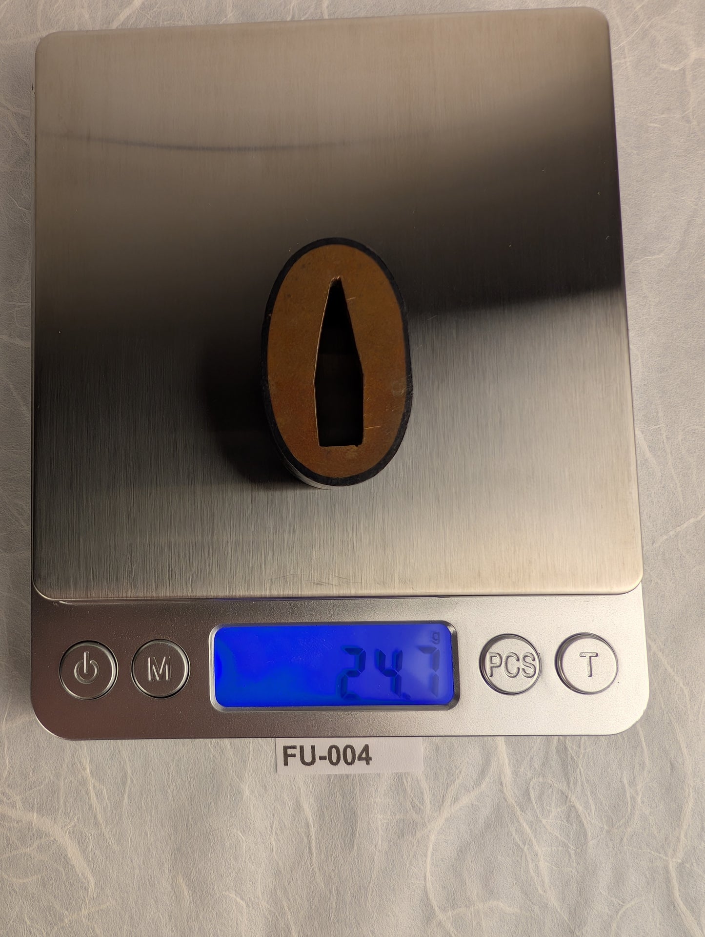 Thick Muji Shakudo Fuchi - FU-004