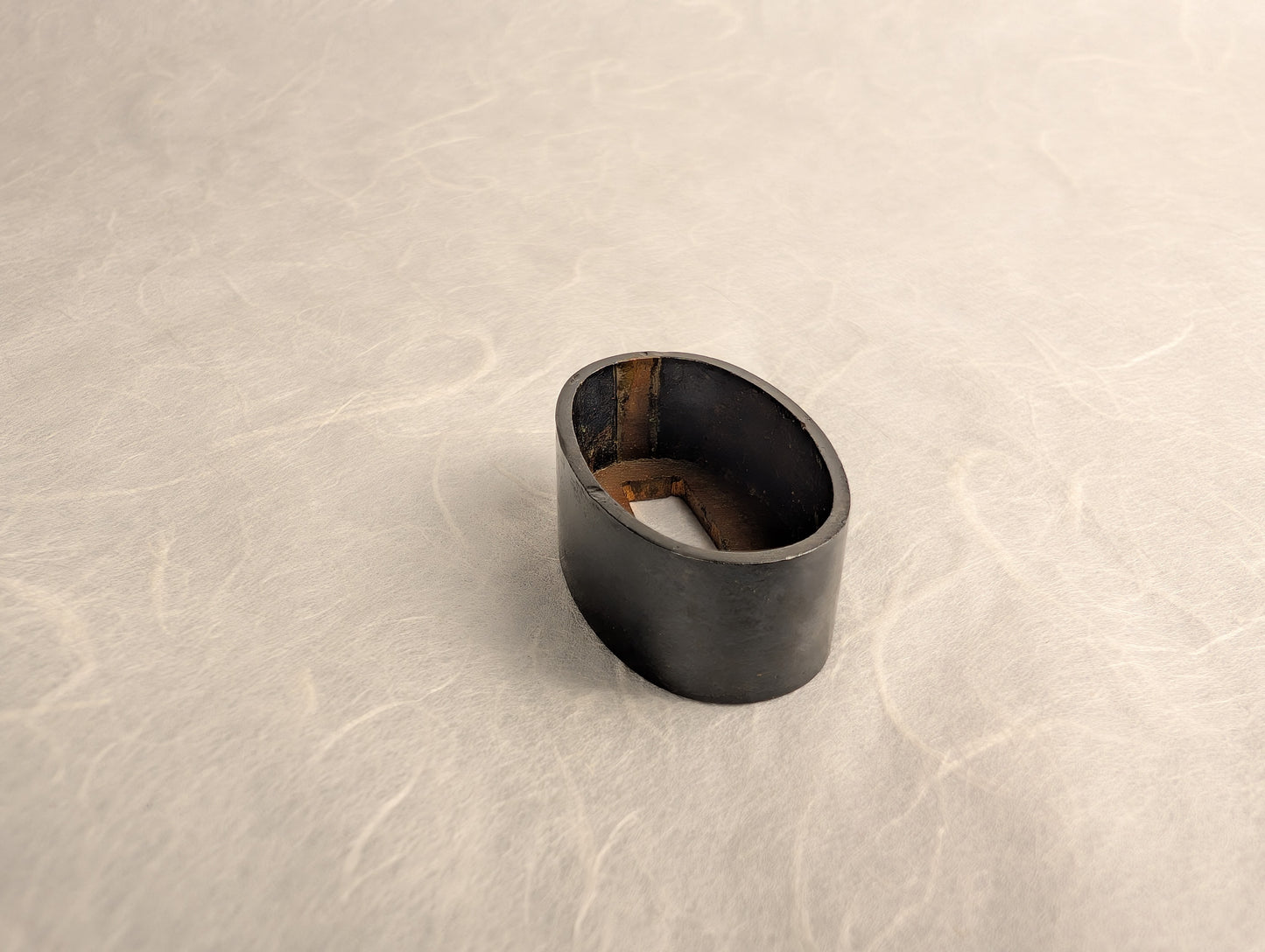 Thick Muji Shakudo Fuchi - FU-004