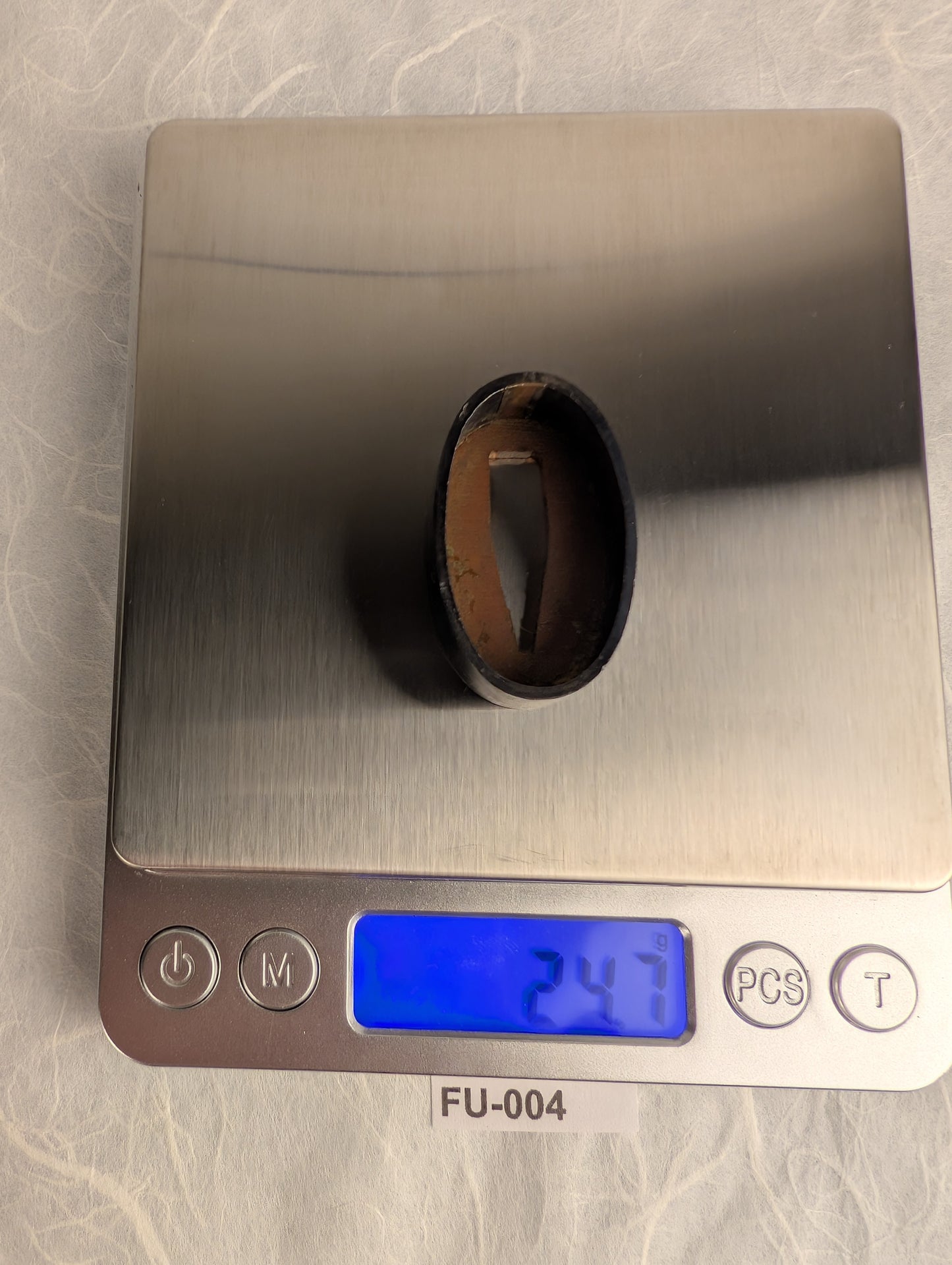 Thick Muji Shakudo Fuchi - FU-004