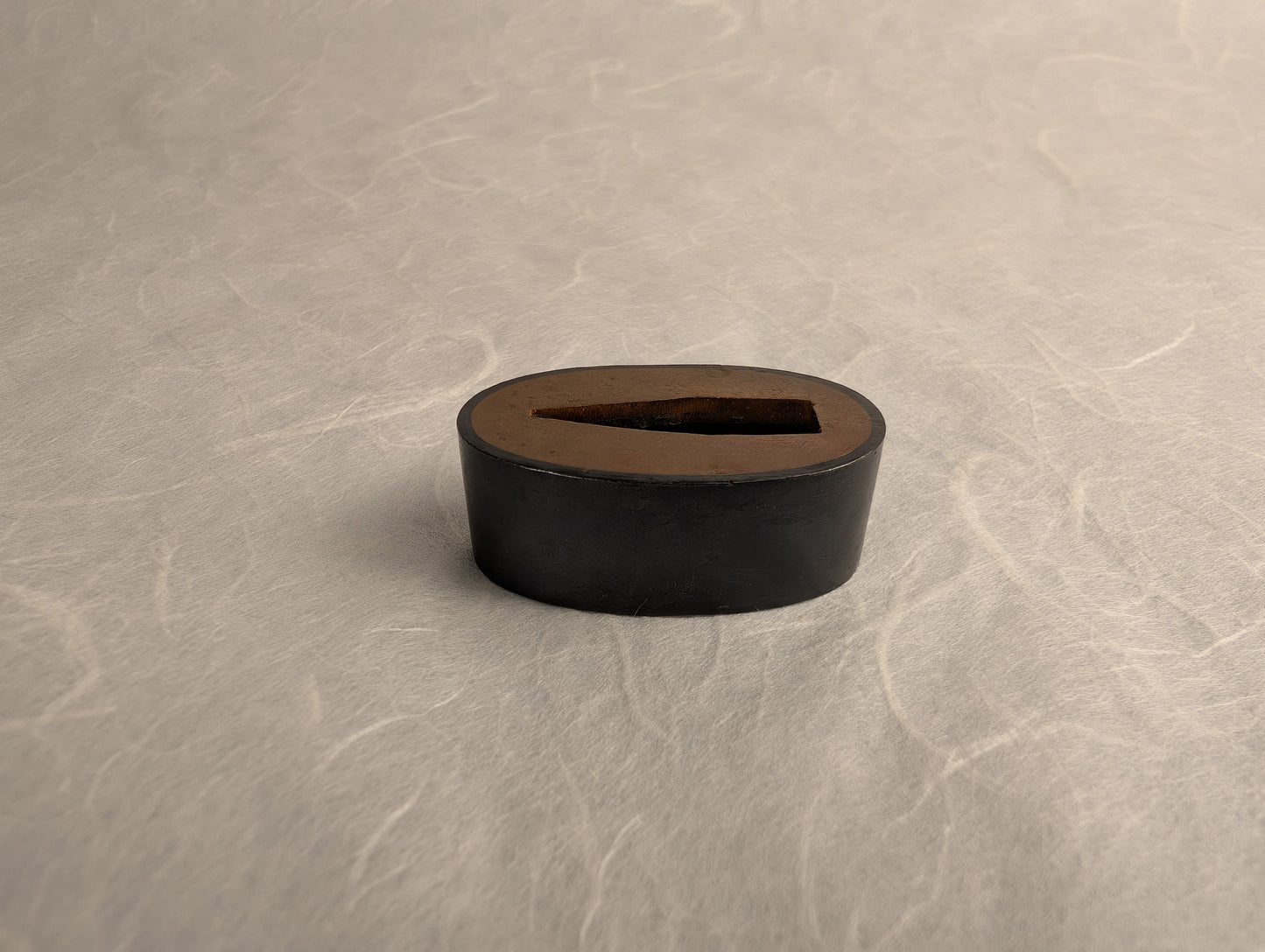 Thick Muji Shakudo Fuchi - FU-004