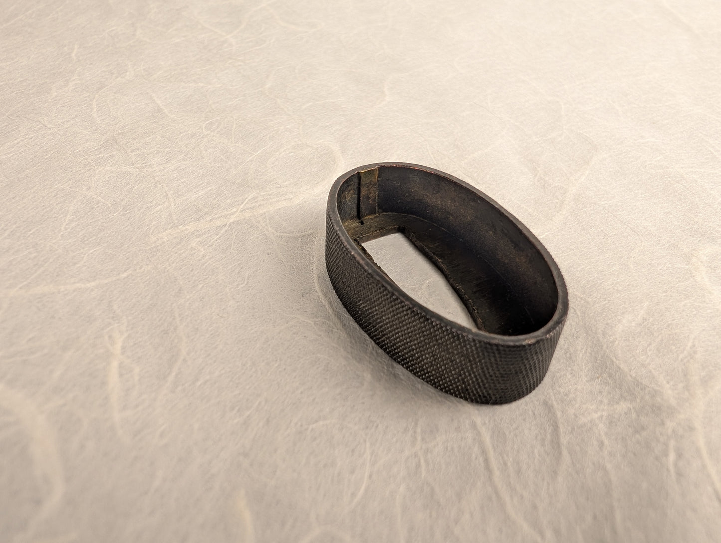 Shakudo Fuchi in Fine Nanako Ground - FU-006