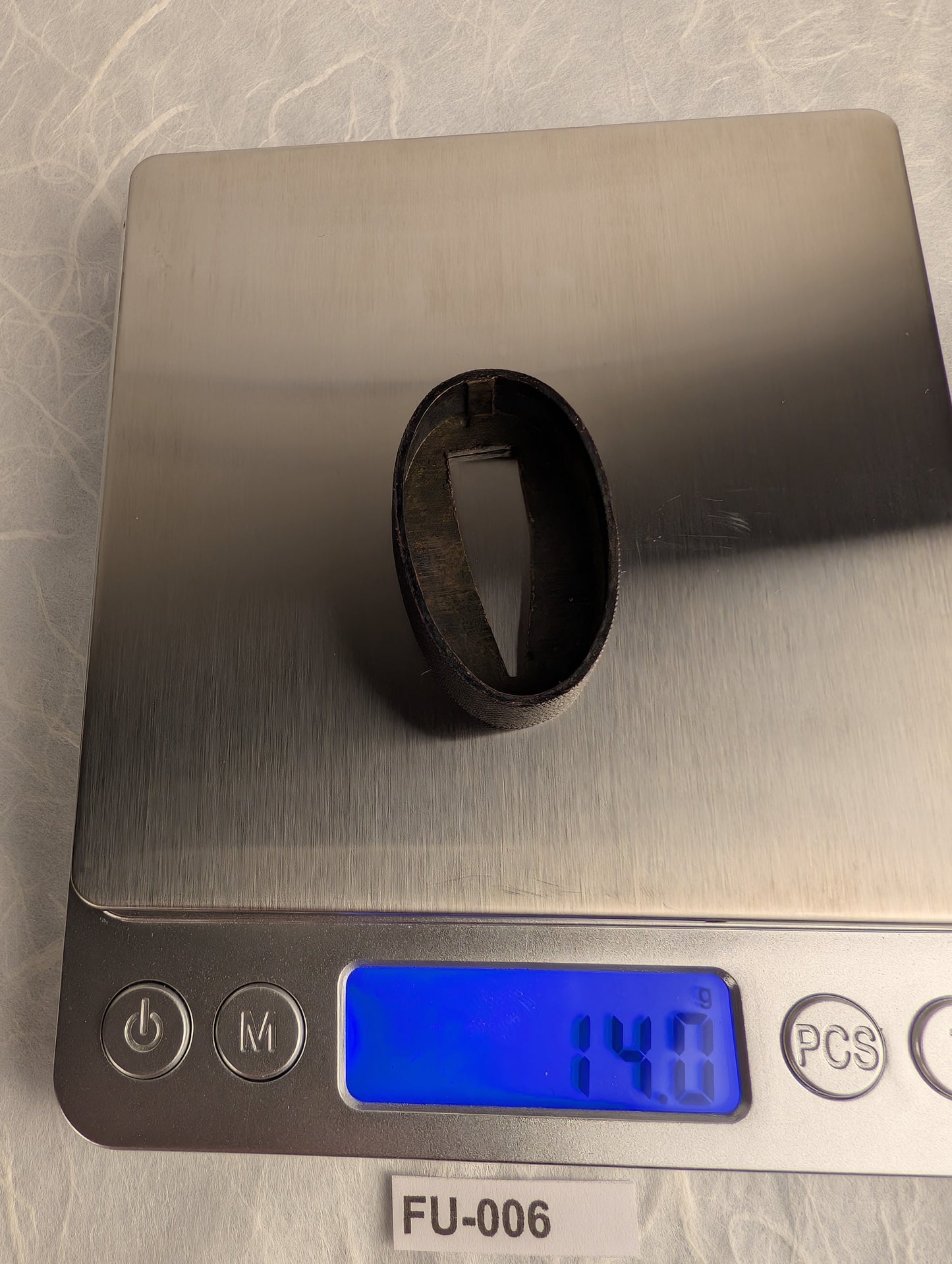 Shakudo Fuchi in Fine Nanako Ground - FU-006