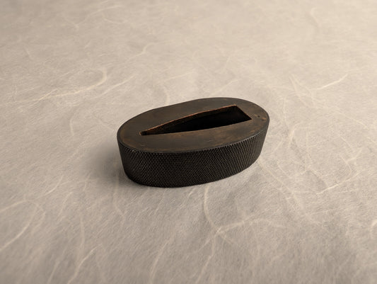 Shakudo Fuchi in Fine Nanako Ground - FU-006