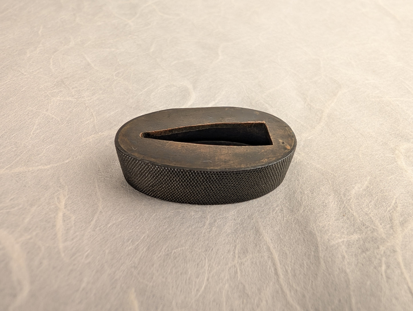 Shakudo Fuchi in Fine Nanako Ground - FU-006