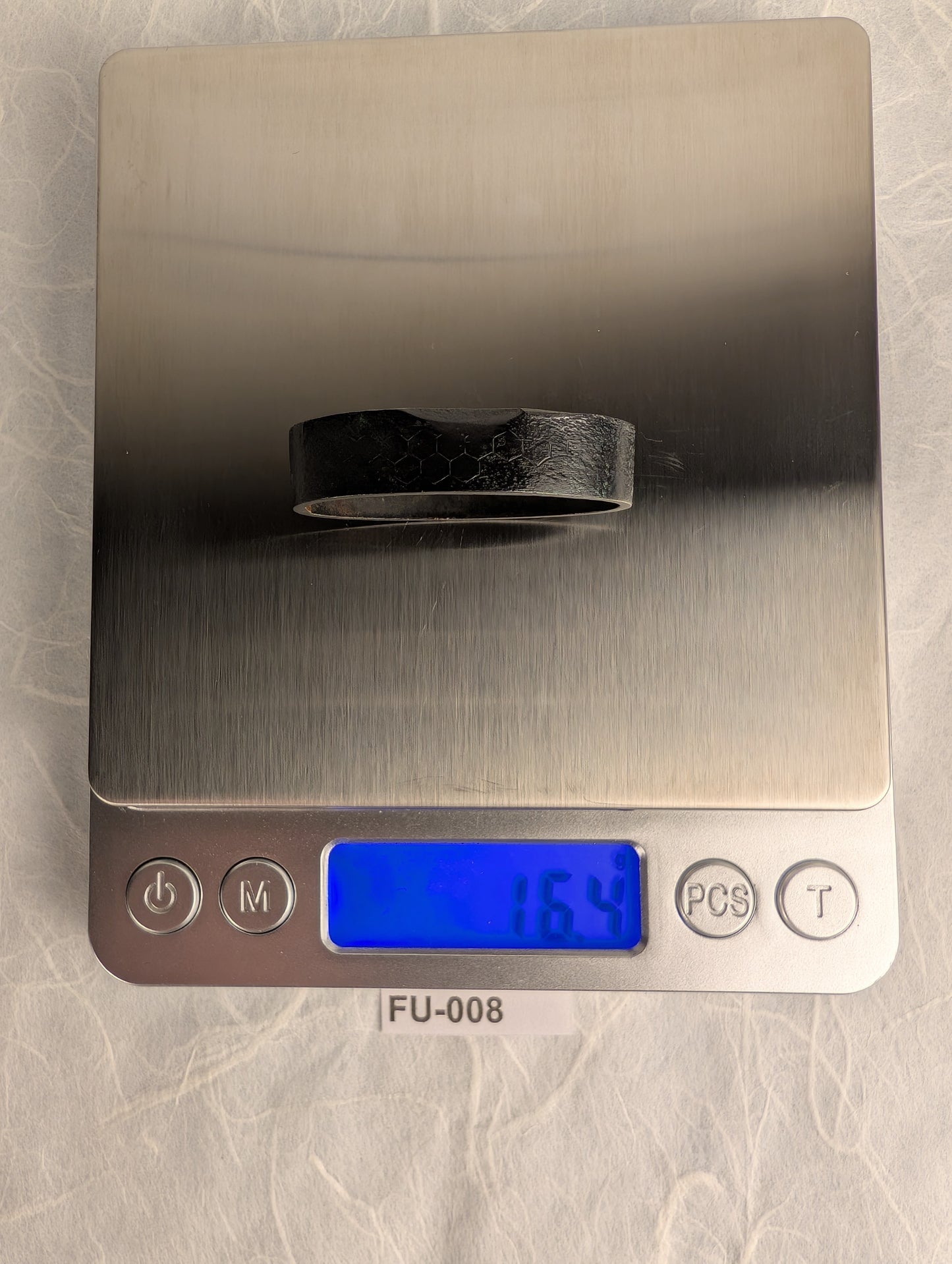 Fuchi with Kikkou engraving - FU-008