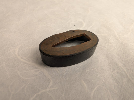 Fuchi with Kikkou engraving - FU-008