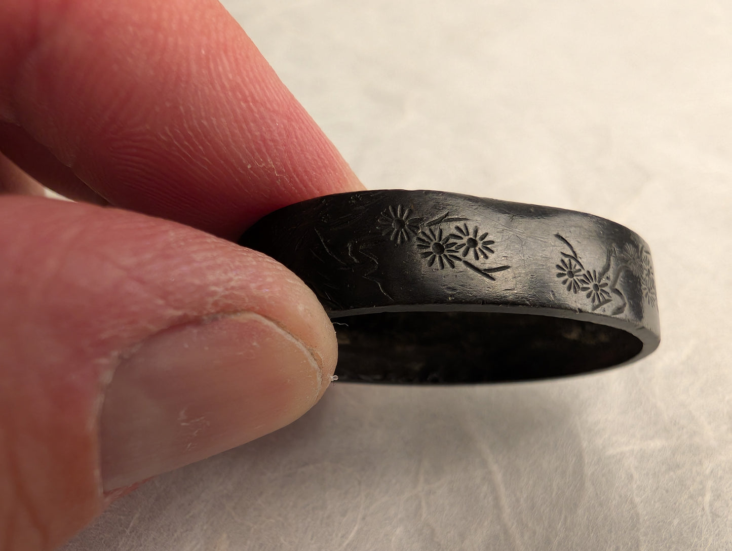 Fuchi with Koi and Flowers - FU-011