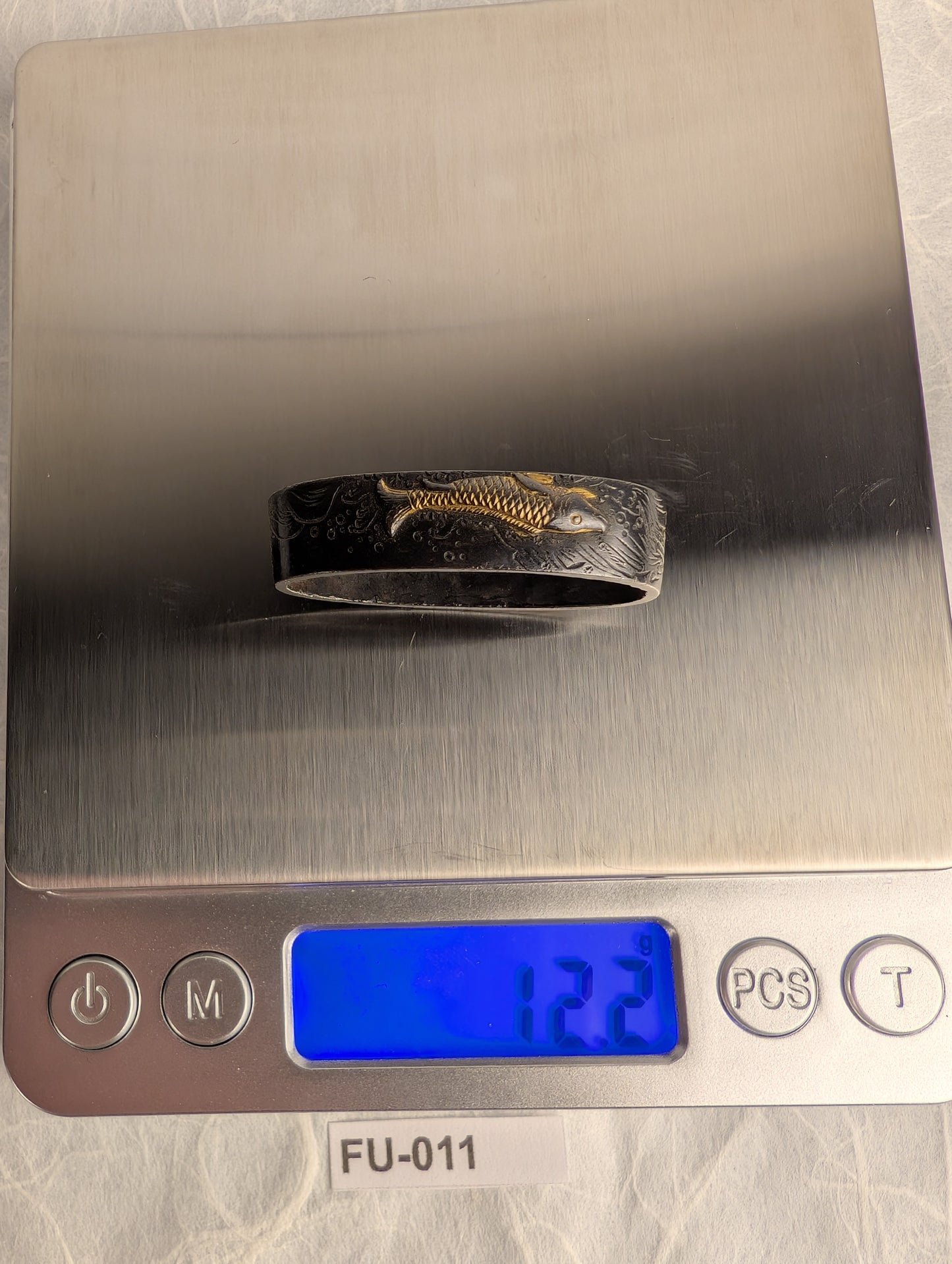 Fuchi with Koi and Flowers - FU-011