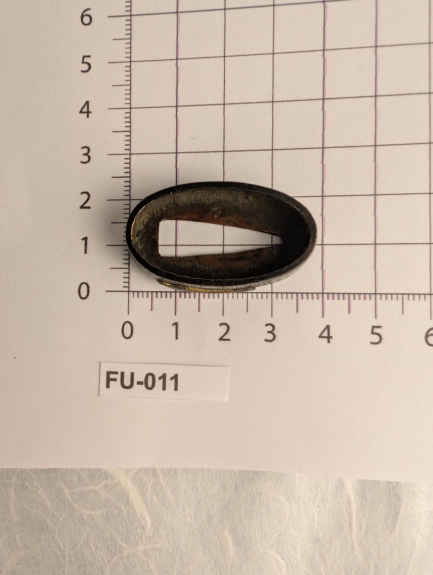 Fuchi with Koi and Flowers - FU-011