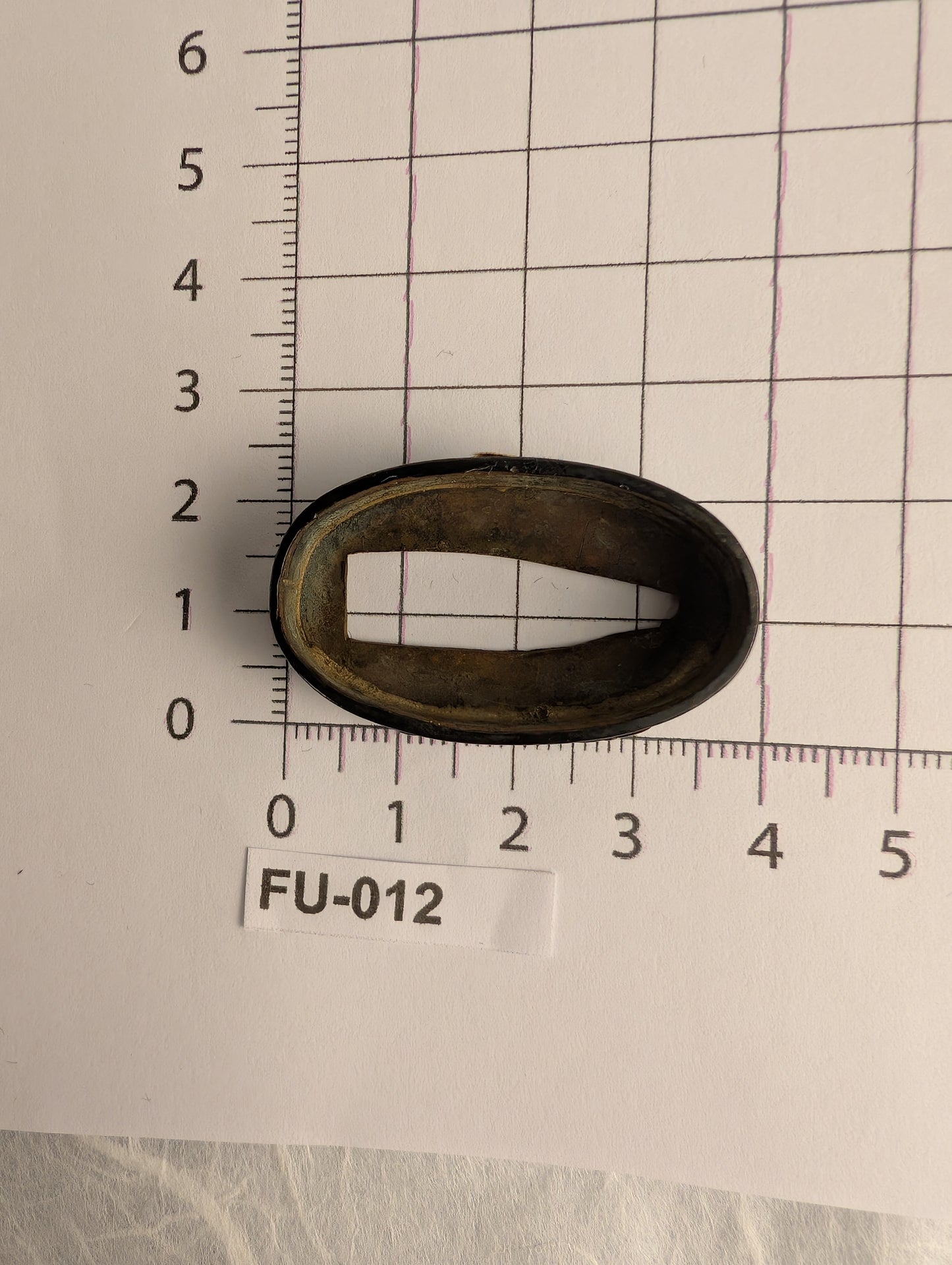 Shakudo Fuchi with Dragonflies - FU- 012