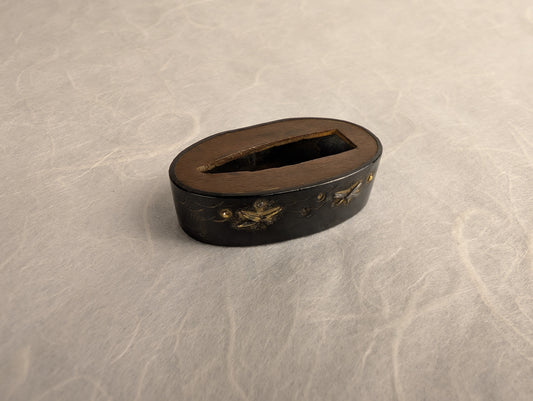 Shakudo Fuchi with Dragonflies - FU- 012