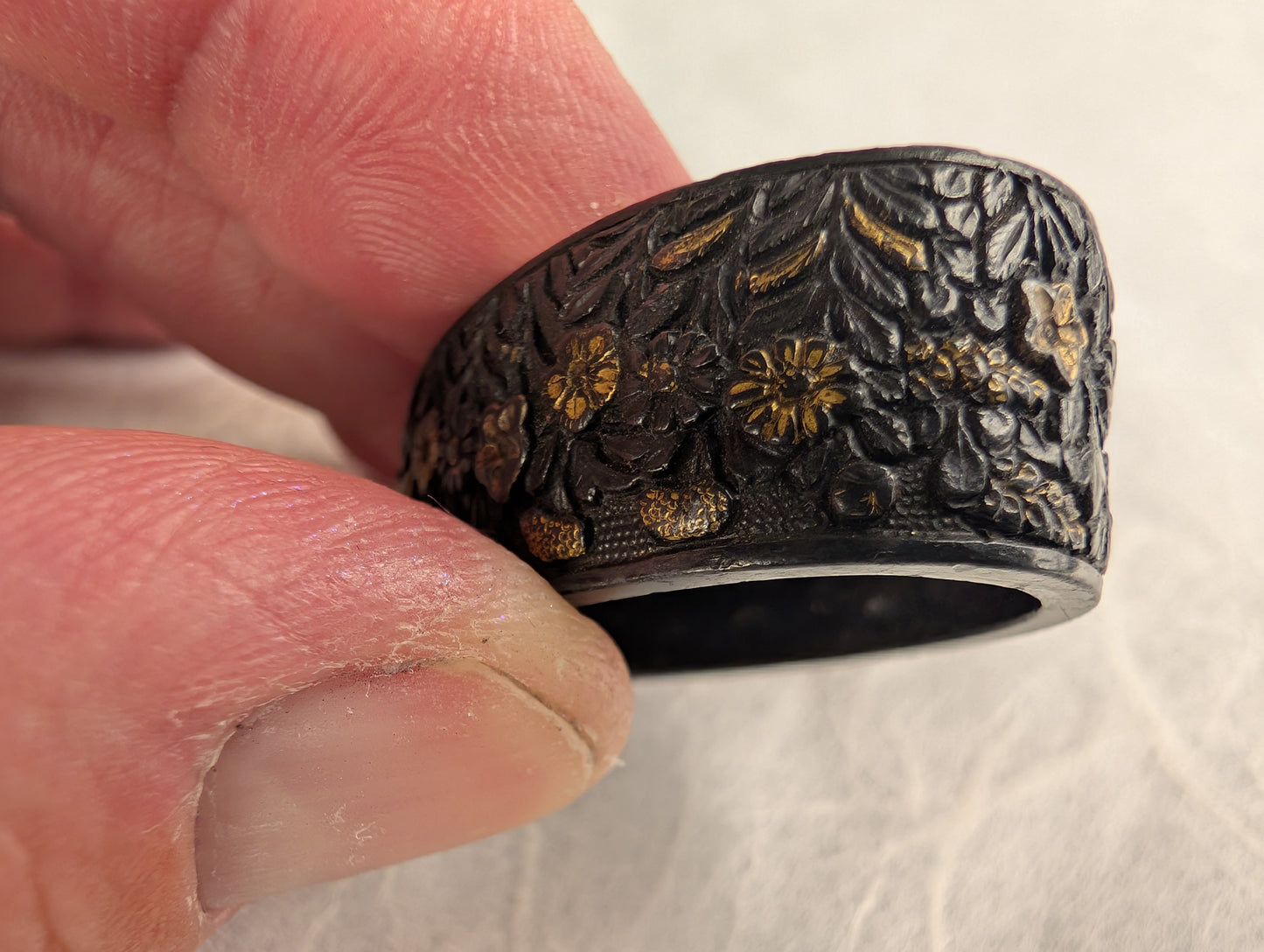 Fuchi with Field of Flowers Over Nanako Ground - FU-015