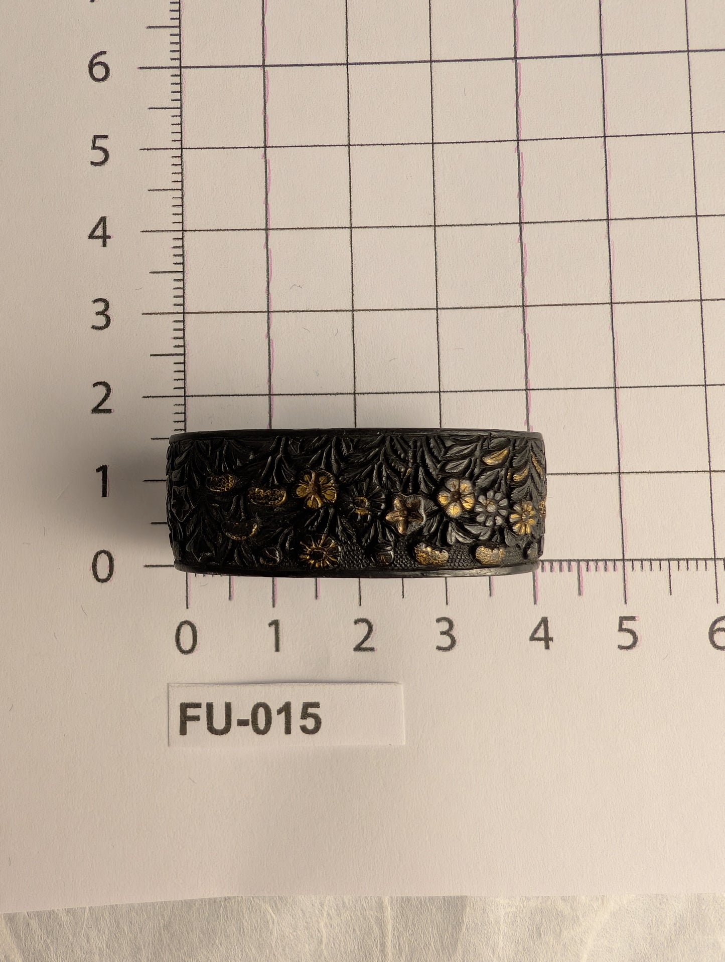 Fuchi with Field of Flowers Over Nanako Ground - FU-015