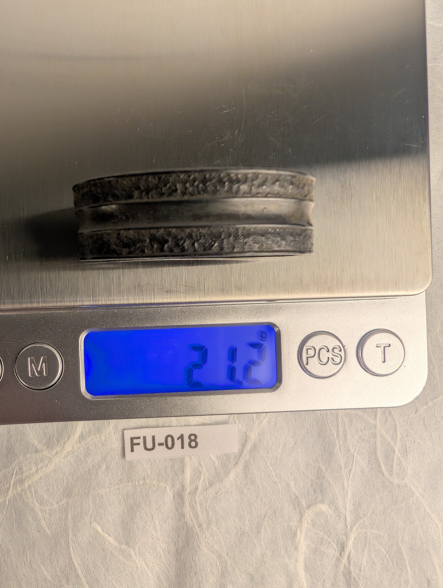 Fuchi with Cross-Hatched Textile Pattern - FU-018