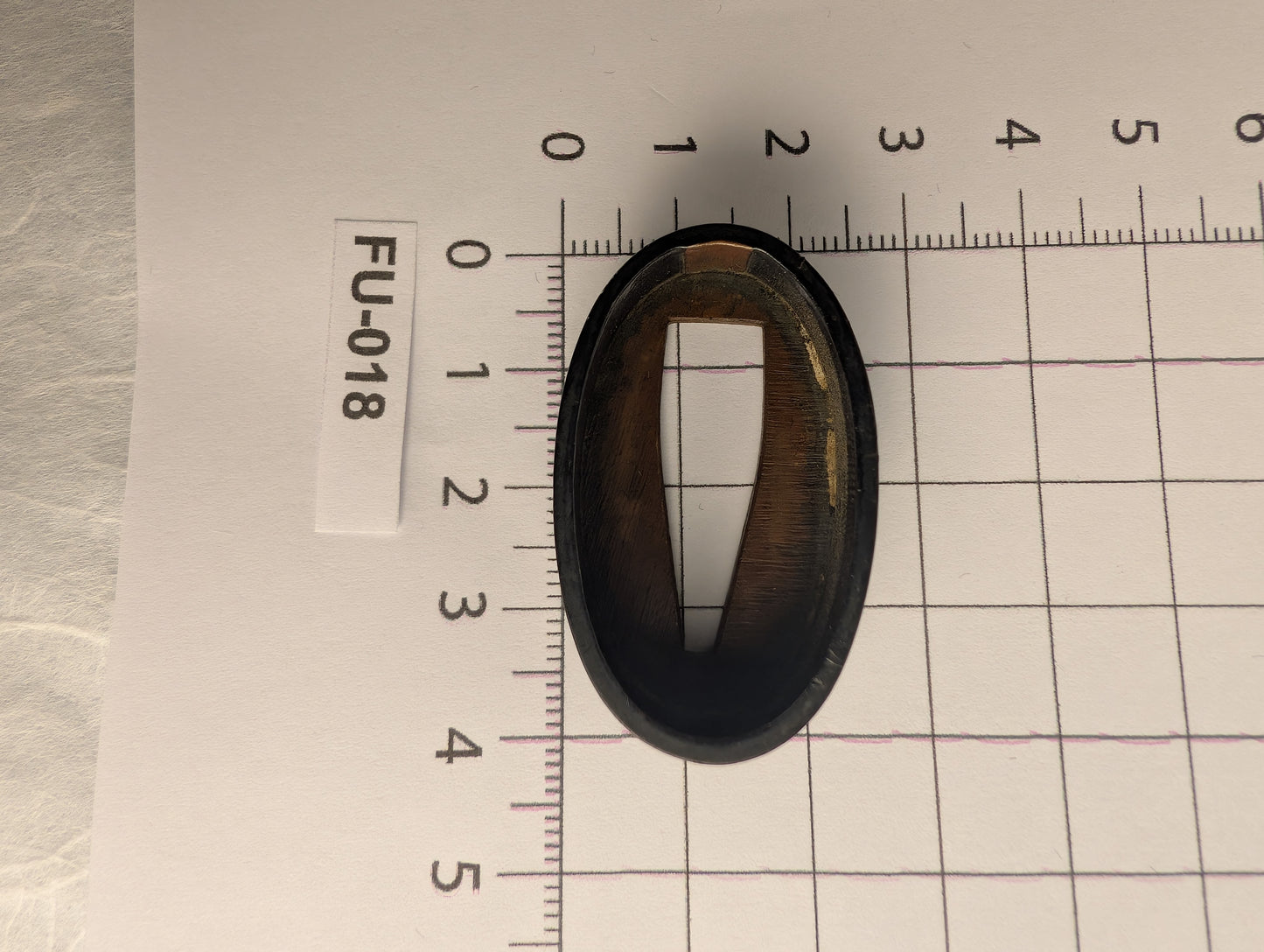 Fuchi with Cross-Hatched Textile Pattern - FU-018