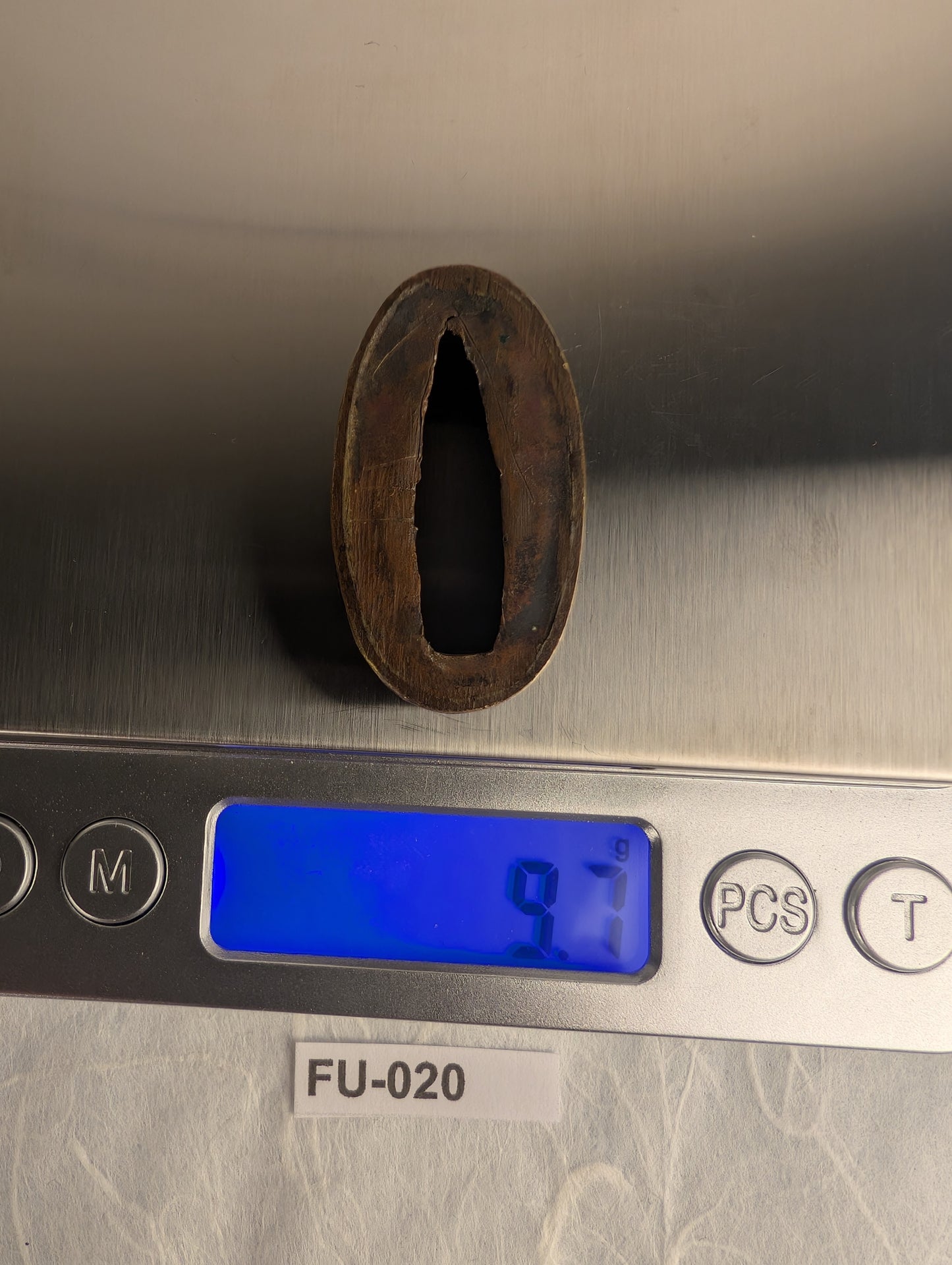 Fuchi with Bridge and Floral Motif - FU-020