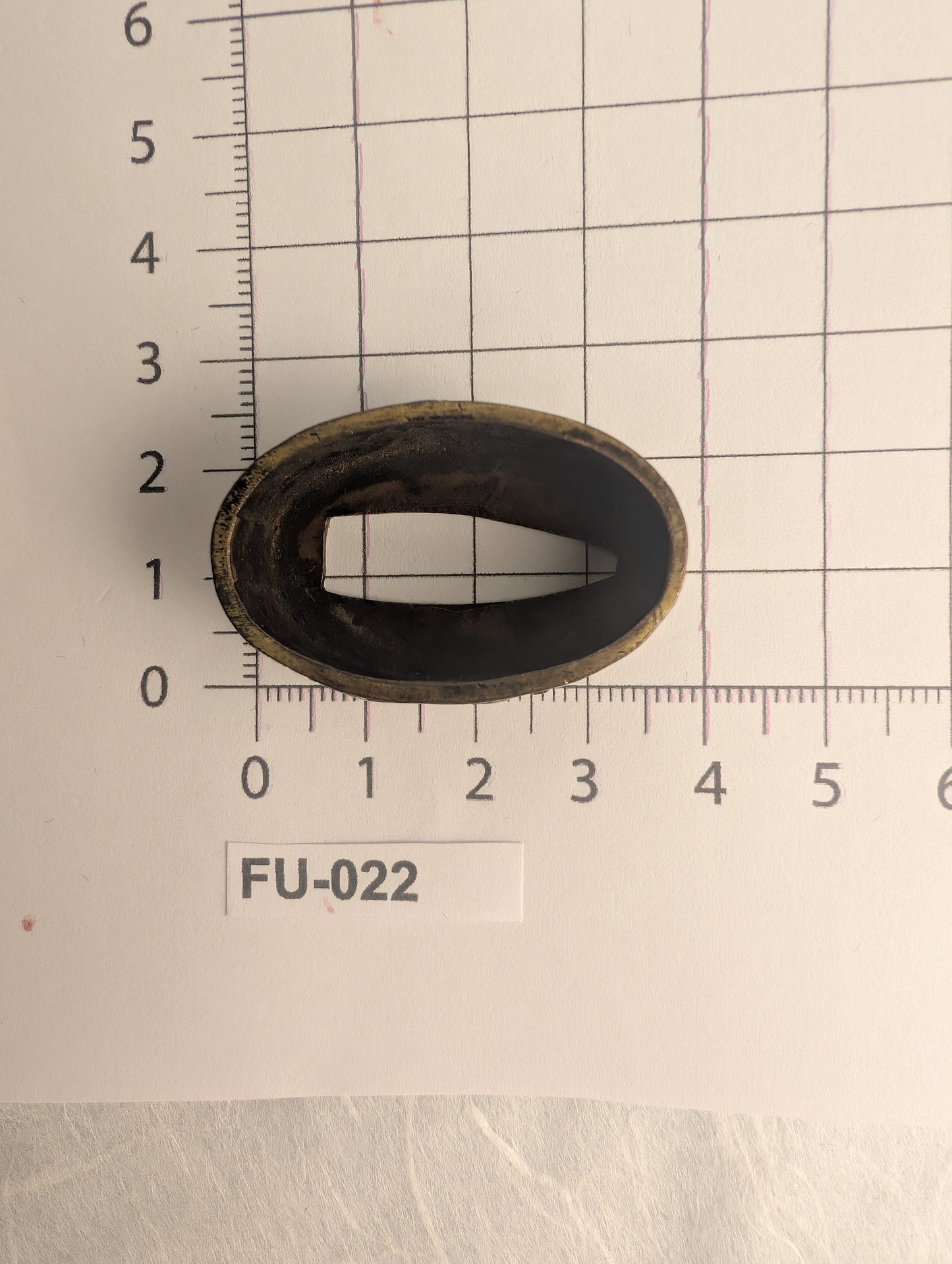 Fuchi with Koi and Flower Scene - FU-022