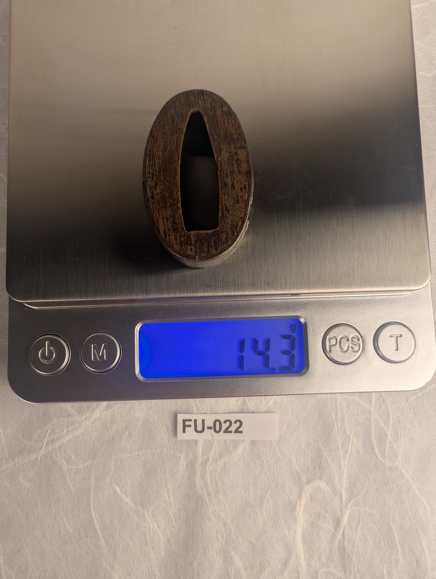 Fuchi with Koi and Flower Scene - FU-022