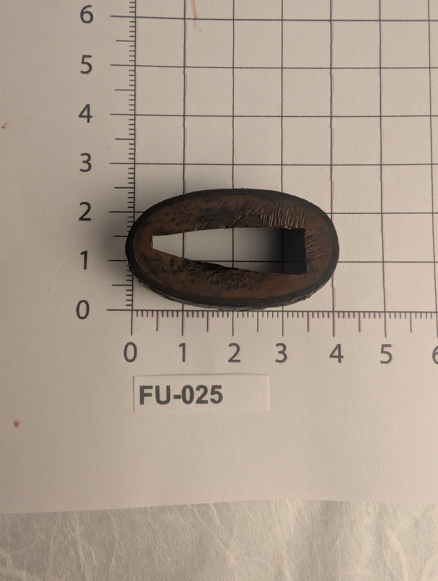 Shakudo Fuchi with Dragon Among Waves - FU-025