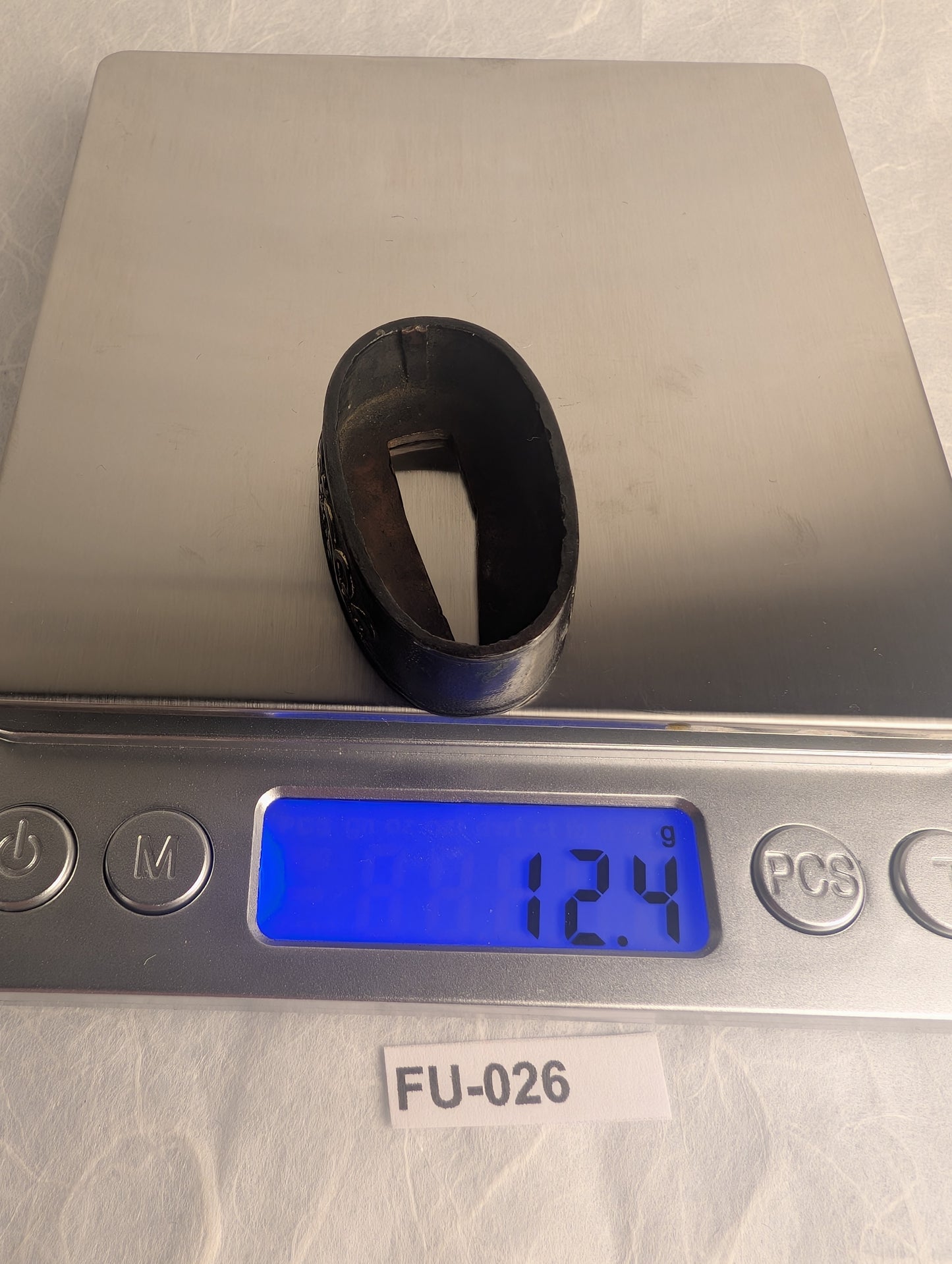 Fuchi with Flying Dragons in High Relief - FU-026