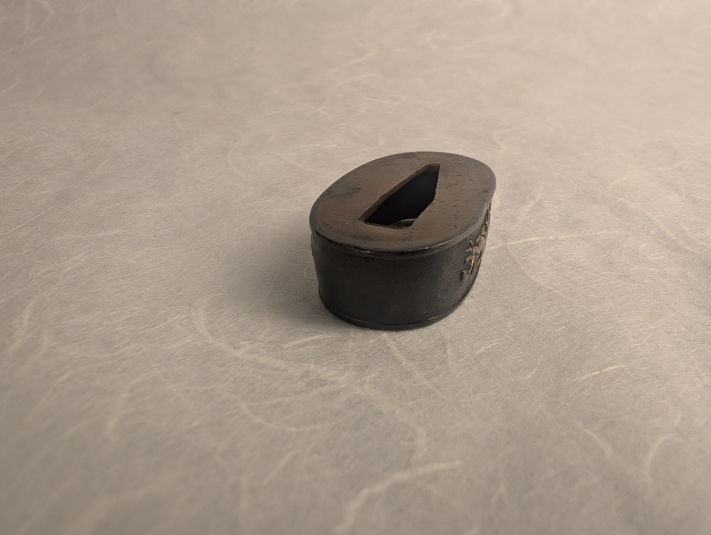 Fuchi with Flying Dragons in High Relief - FU-026