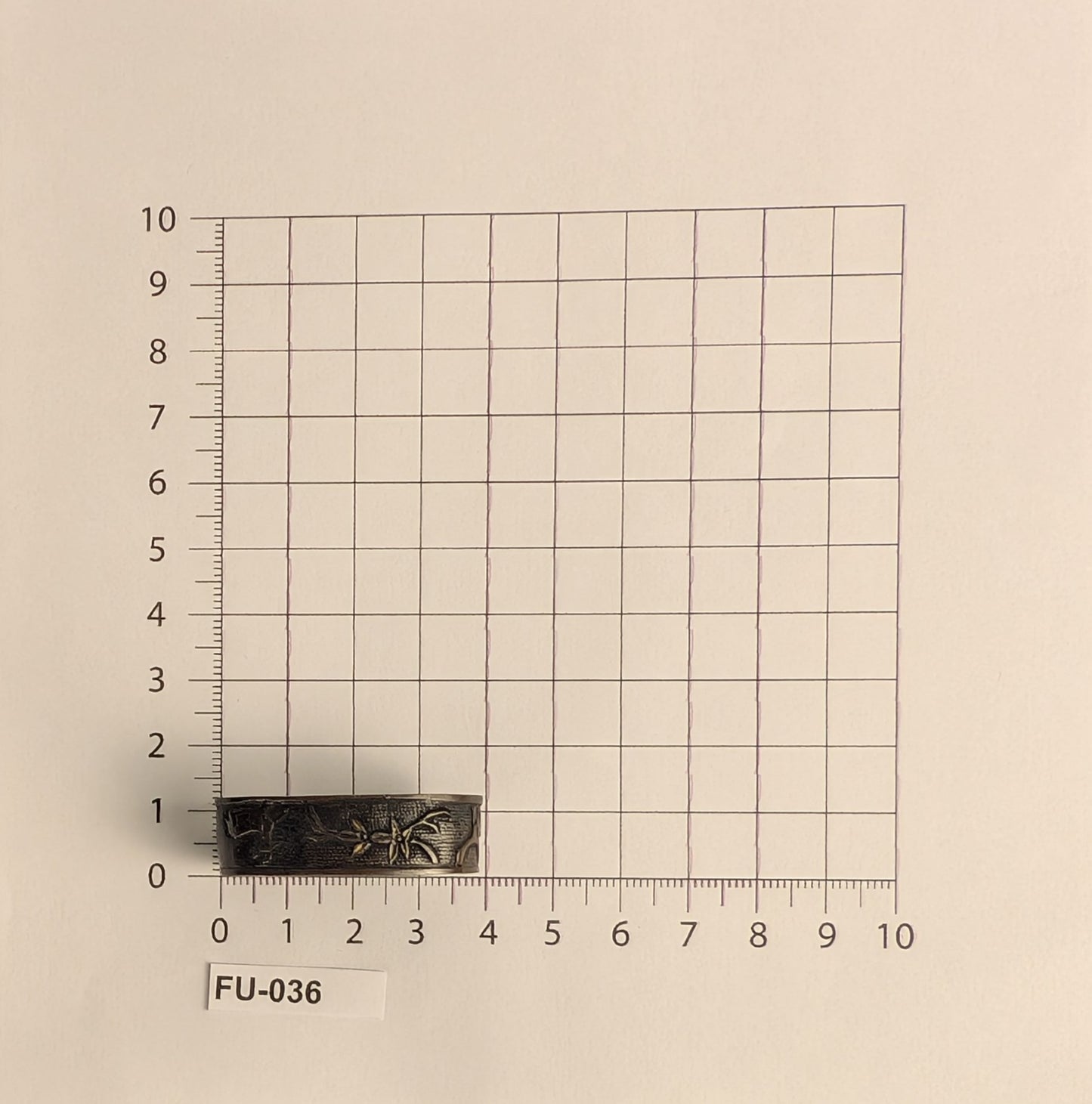 Fuchi with Stag Under Flowering Branch - FU-036