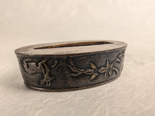 Fuchi with Stag Under Flowering Branch - FU-036