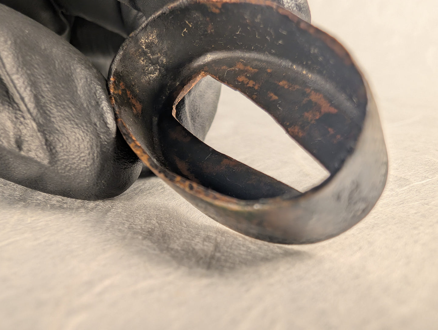 Copper Fuchi with Honeycomb Texture - FU-039