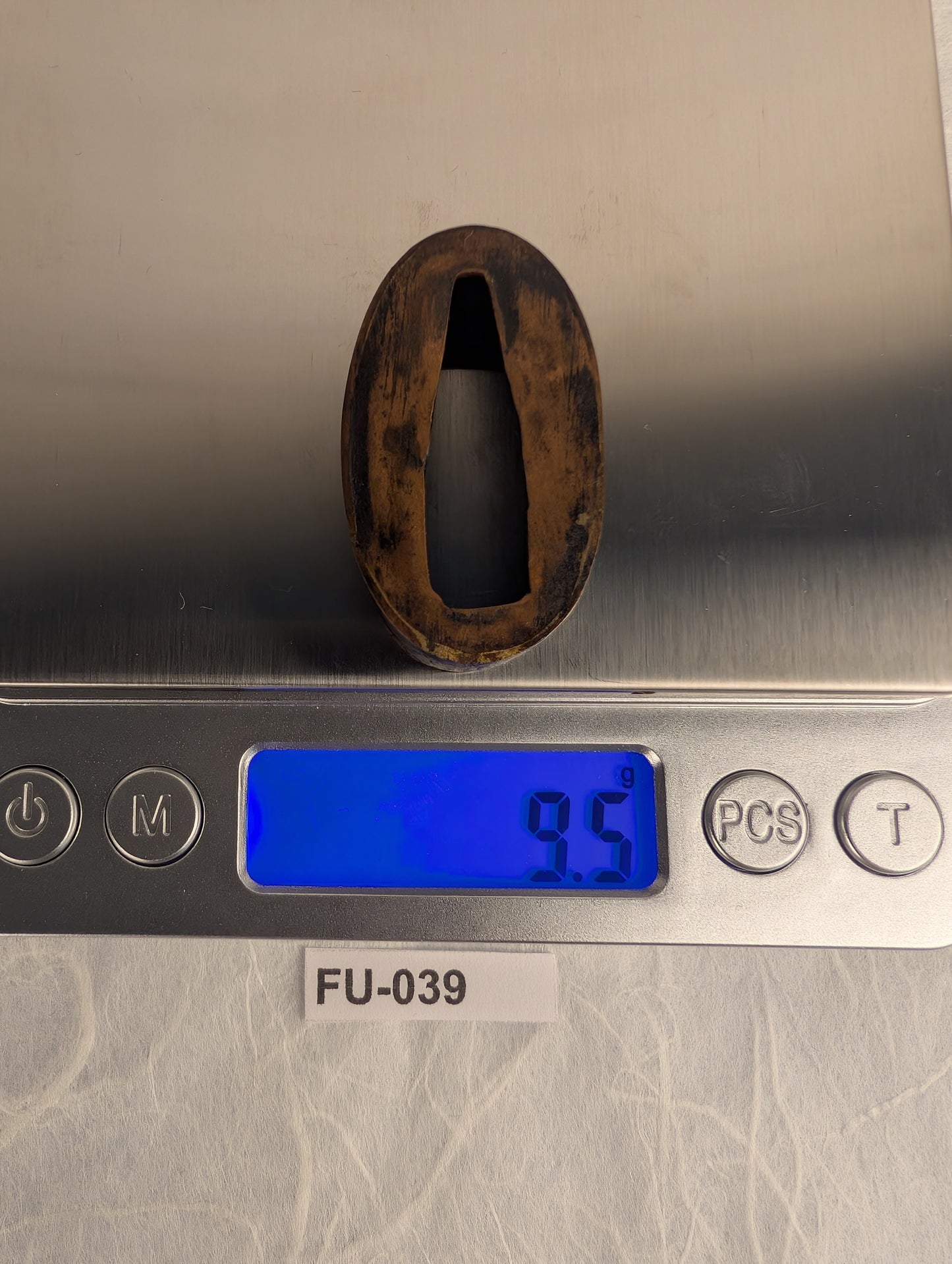 Copper Fuchi with Honeycomb Texture - FU-039