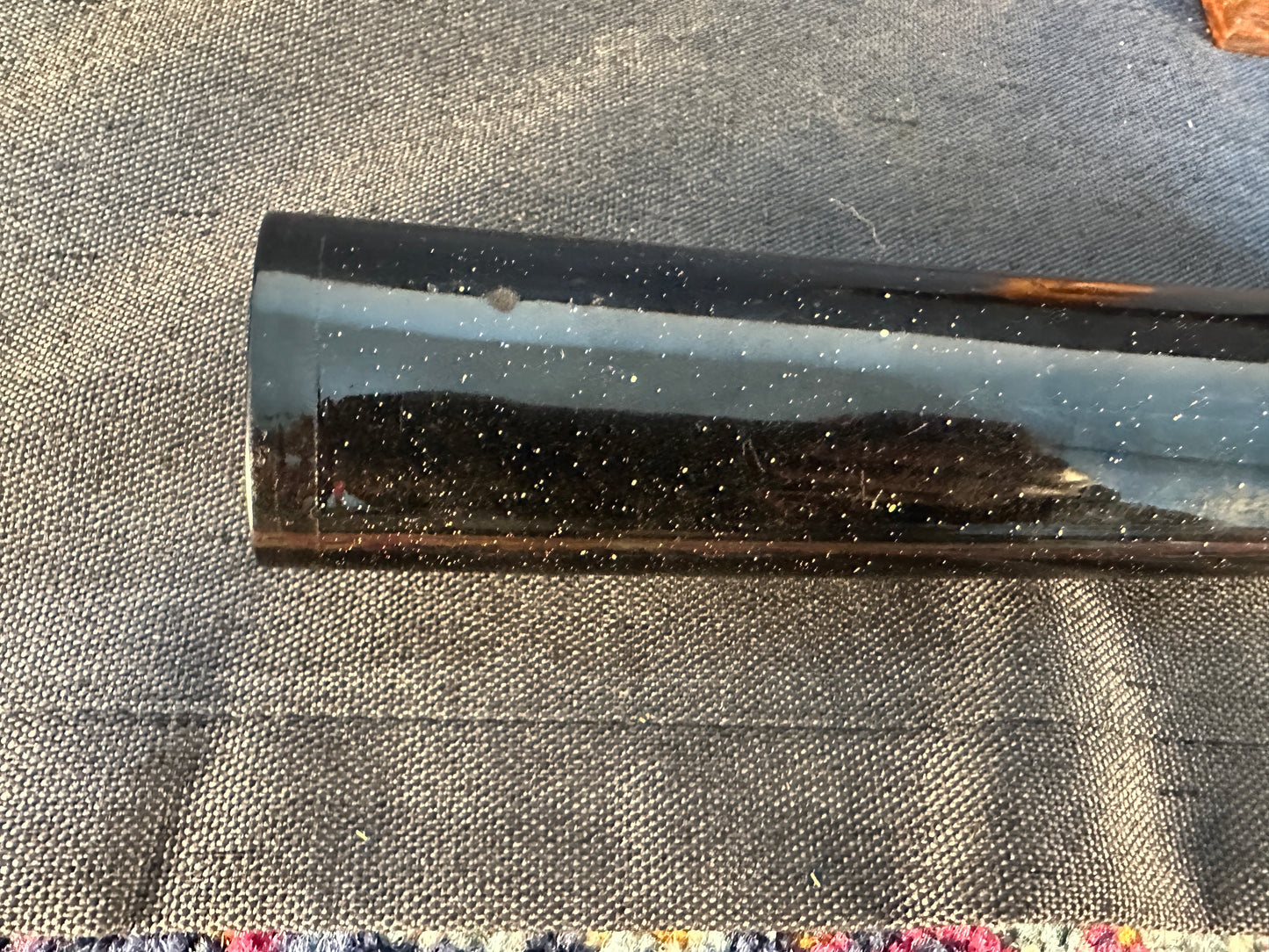Mumei Broken Wakizashi in Koshirae with Bamboo, Reed and Turtle Motif Fittings – BB-003