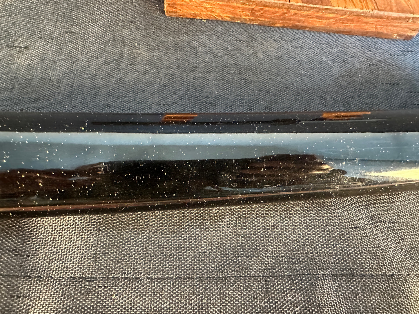 Mumei Broken Wakizashi in Koshirae with Bamboo, Reed and Turtle Motif Fittings – BB-003