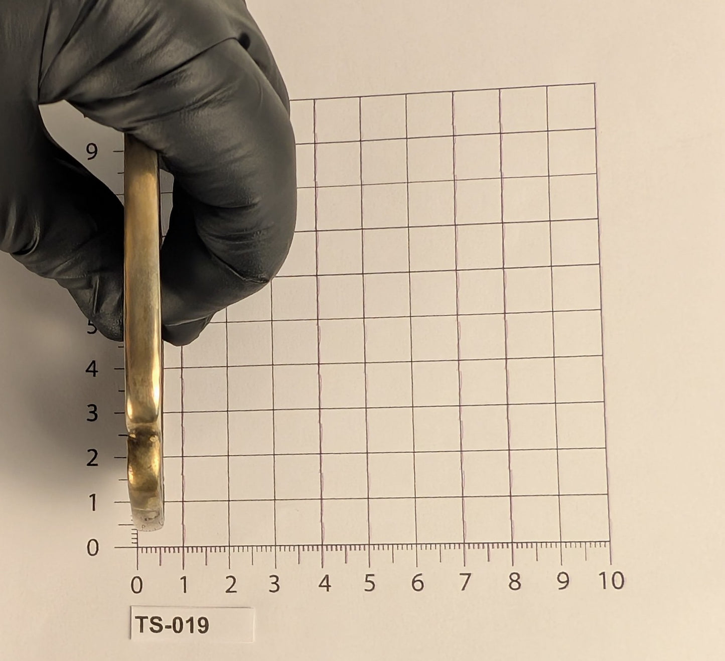 Iron Tsuba with Chrysanthemums and Flowing Water - TS-019