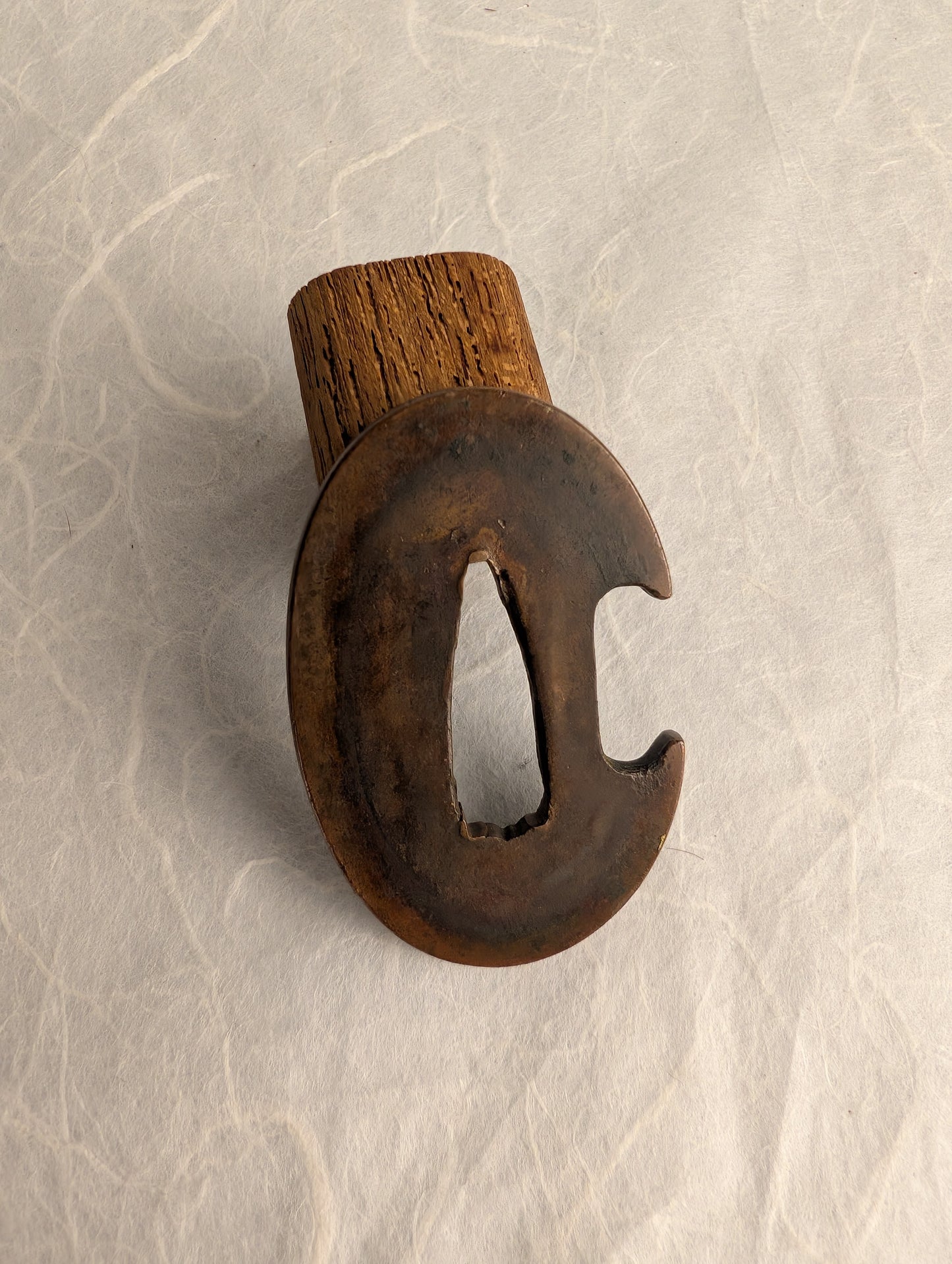 Copper Tanto Tsuba – TS-030