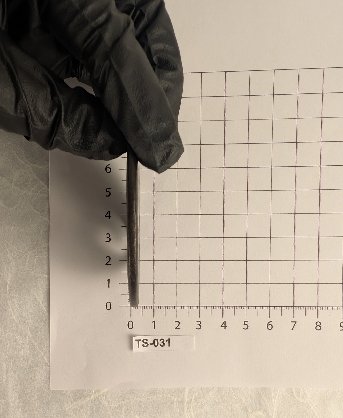 Iron Tsuba with Magatama – TS-031