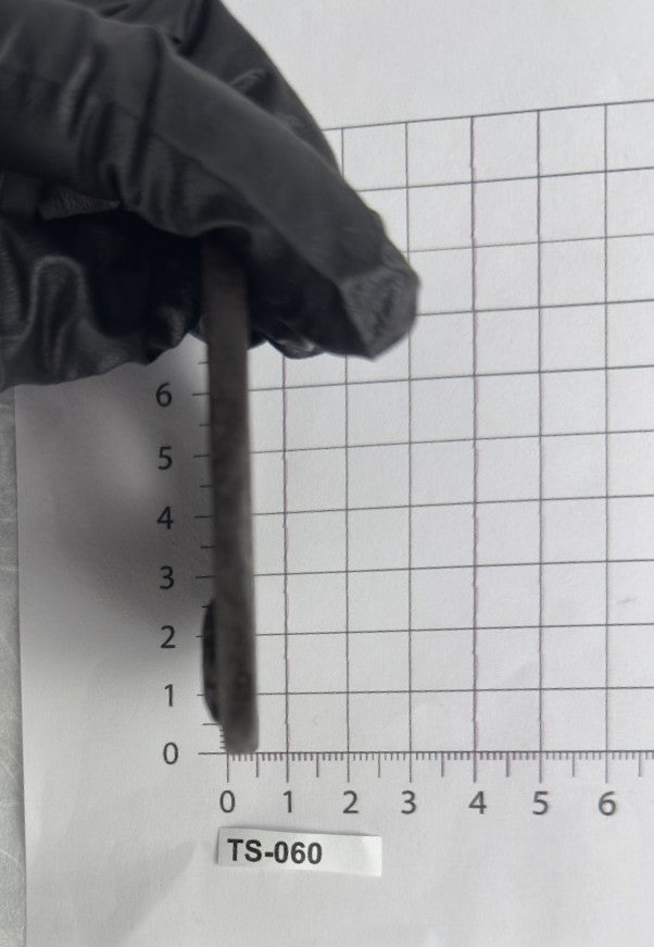 Iron Tsuba with Seated Archer Motif – TS-060