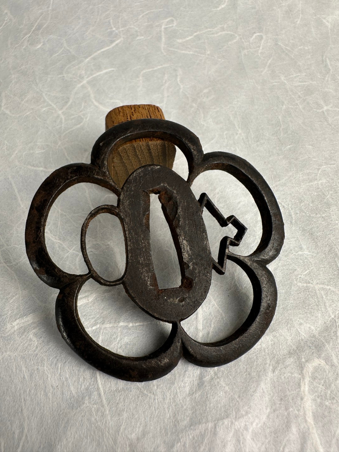 Iron Plum Blossom Tsuba – TS-061