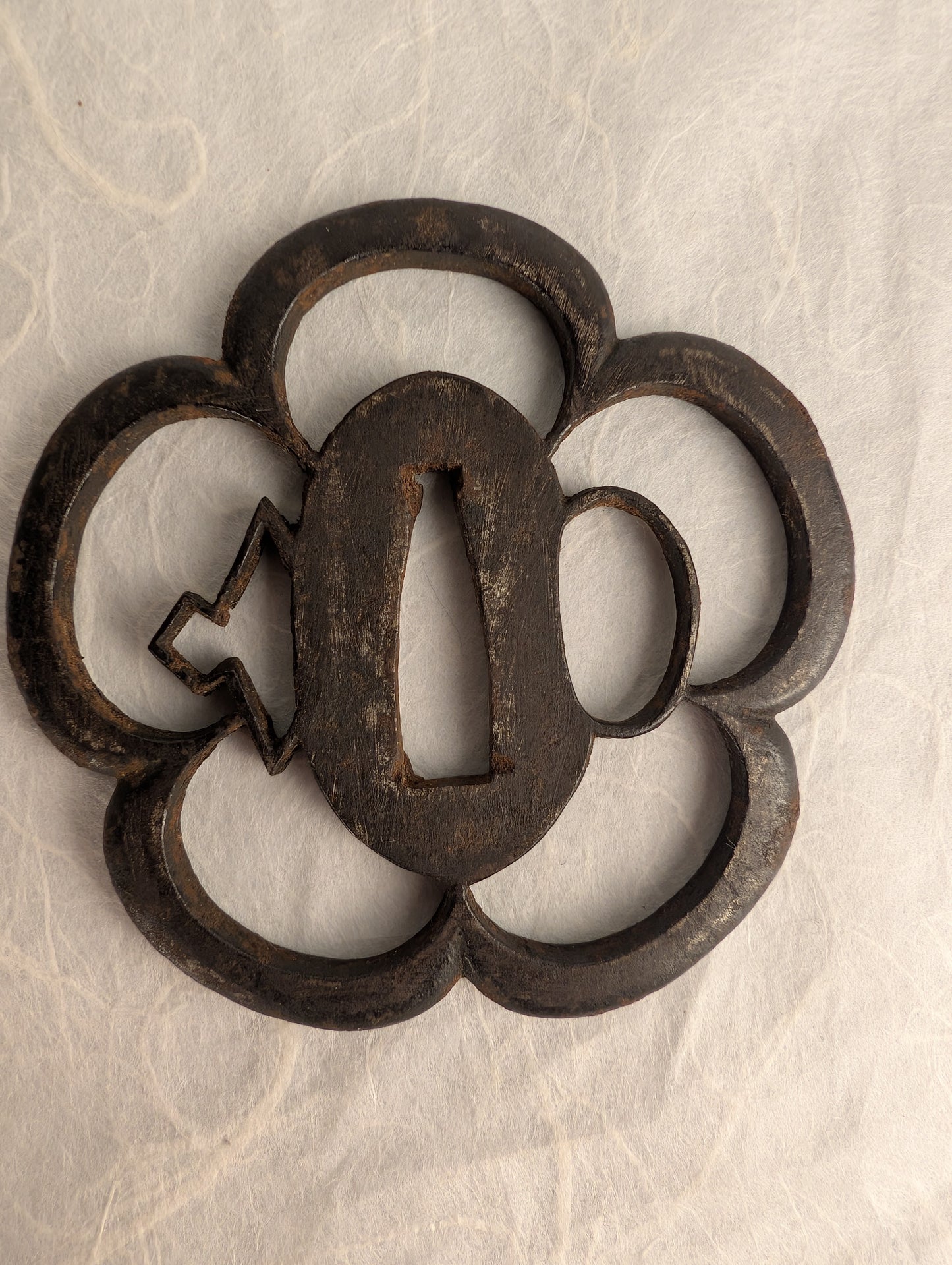 Iron Plum Blossom Tsuba – TS-061