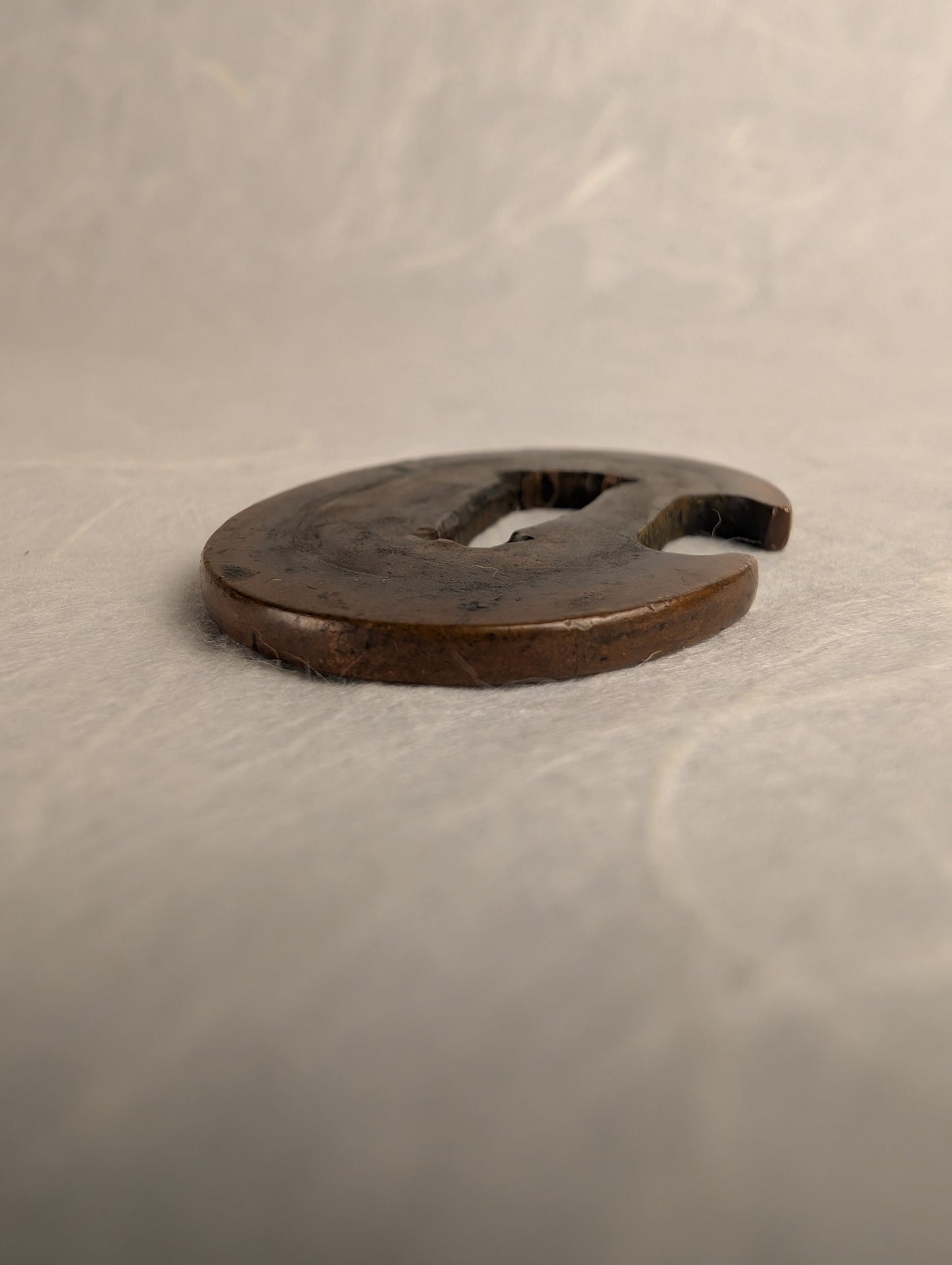 Copper Tanto Tsuba – TS-030