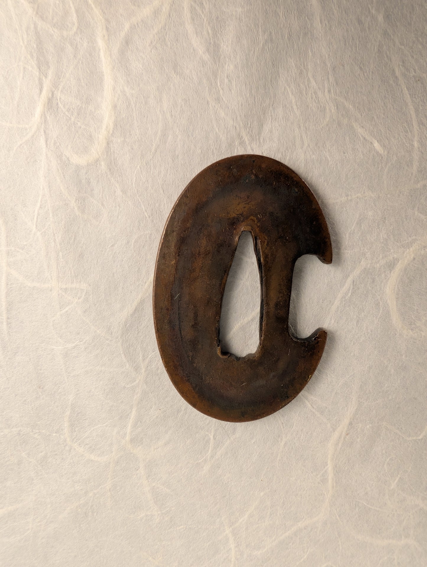 Copper Tanto Tsuba – TS-030