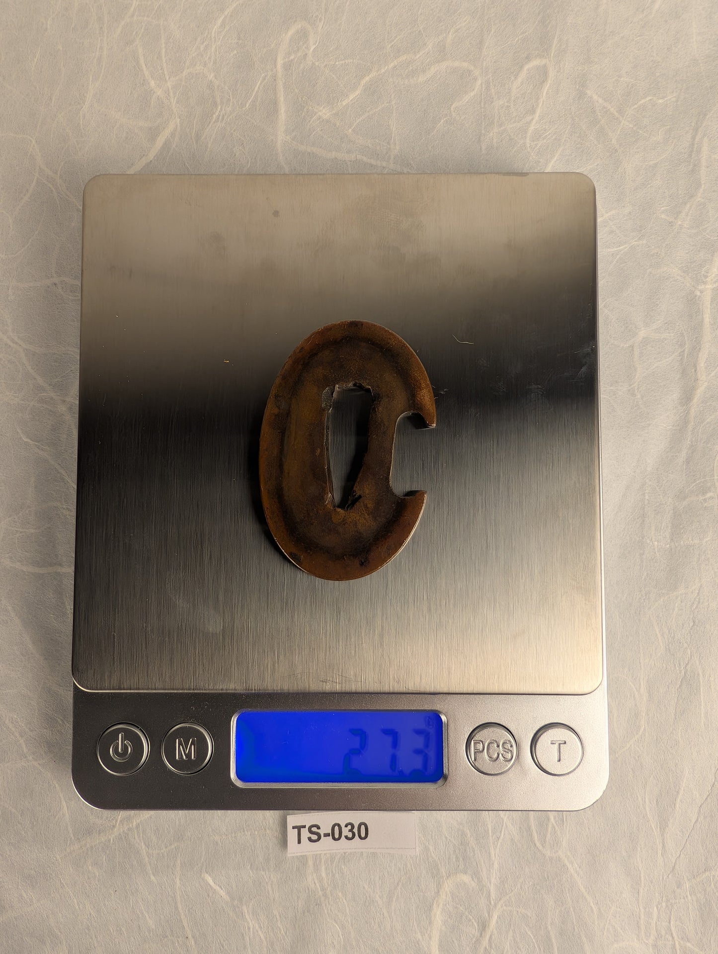 Copper Tanto Tsuba – TS-030