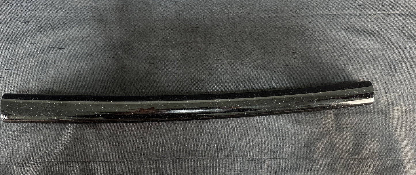 Mumei Broken Wakizashi in Koshirae with Bamboo, Reed and Turtle Motif Fittings – BB-003