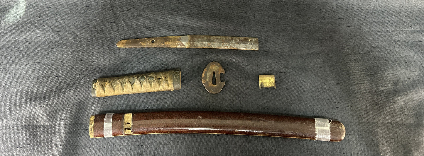 守吉 - Moriyoshi - Broken Tanto in Koshirae - BB-006