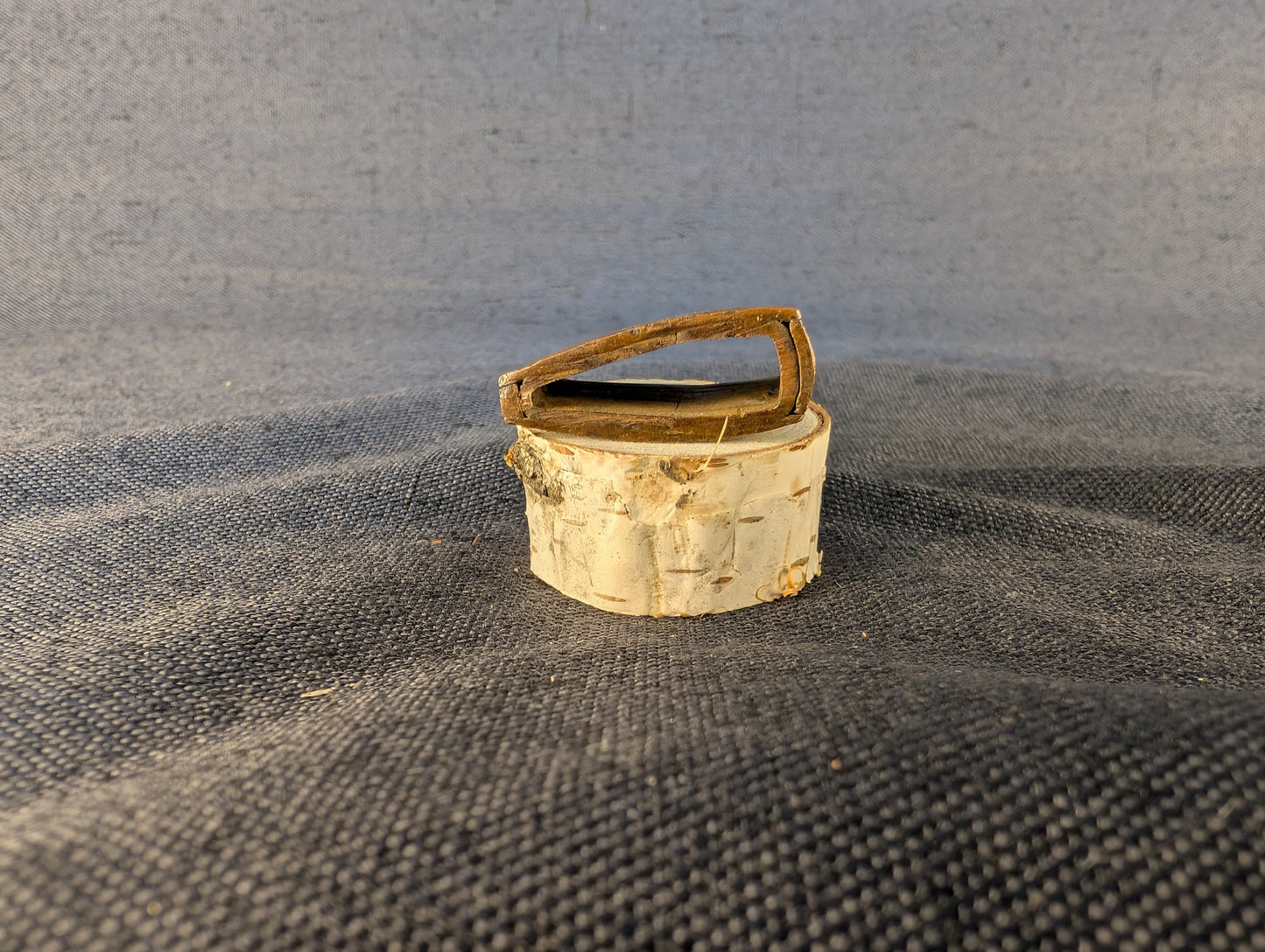 Antique Copper Two-Piece Habaki  – HA-015