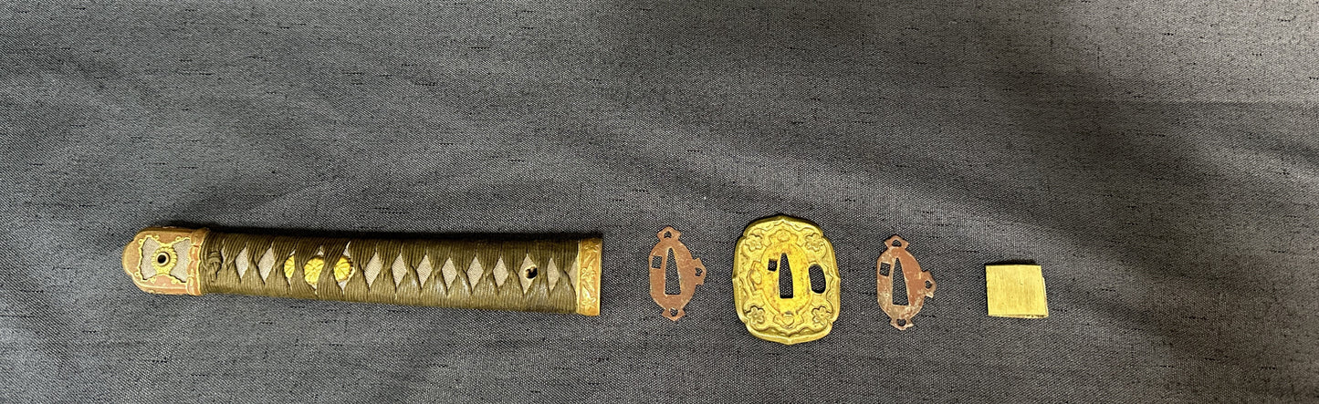 Gunto Koshirae with Cherry Blossom Motif – KS-001