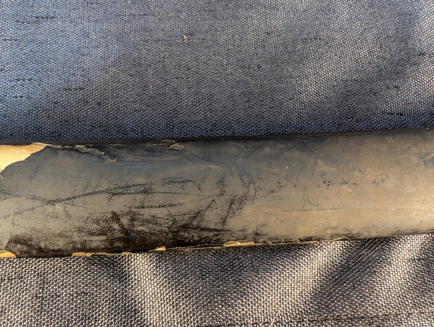 Wakizashi koshirae – Iron sunburst tsuba with Hare of Inaba and Fish Motif – KS-004