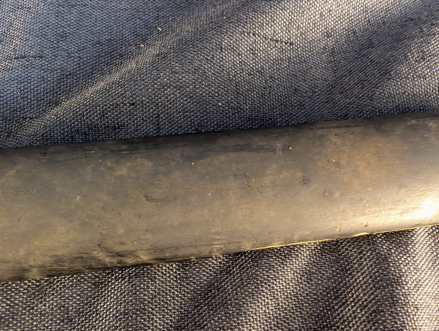 Wakizashi koshirae – Iron sunburst tsuba with Hare of Inaba and Fish Motif – KS-004