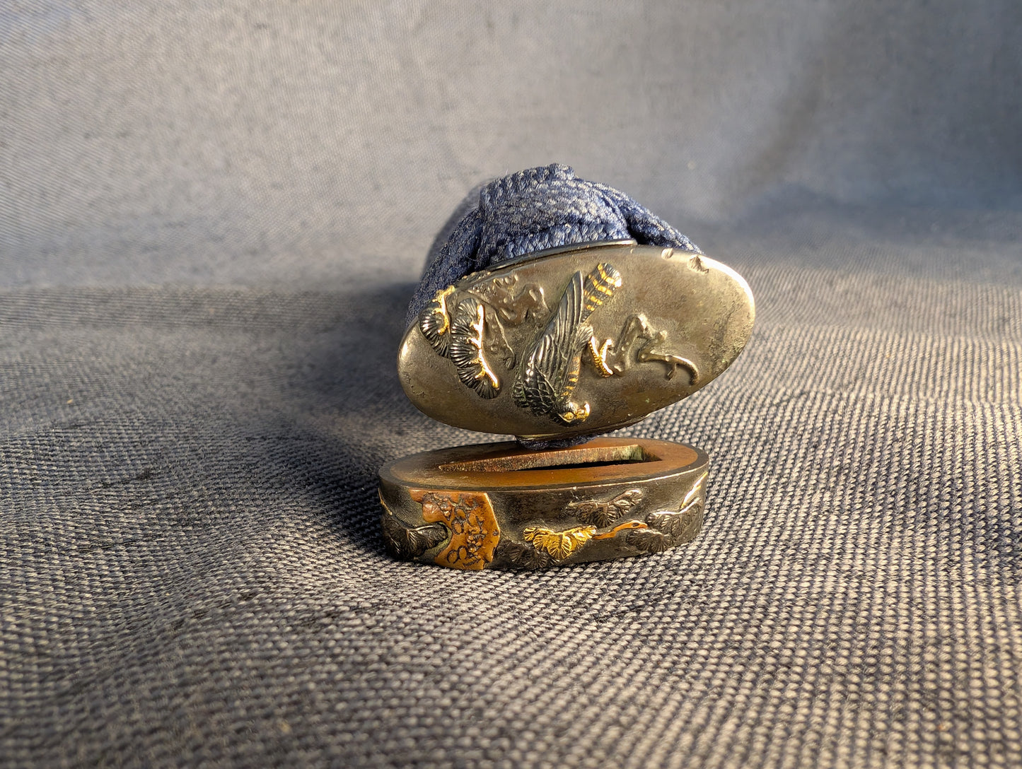 Tanto Koshirae with Falcon and Archery Motifs – KS-009