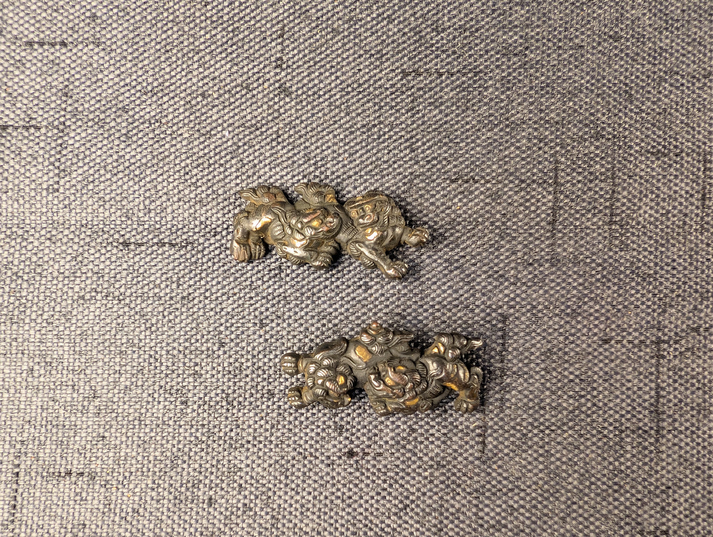 Menuki Pair with Shishi Motif – MP-011